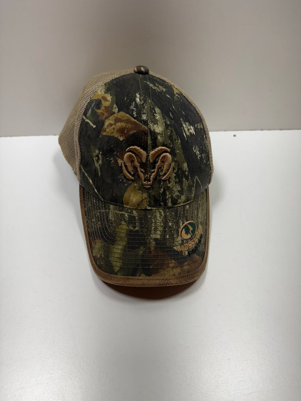 Dodge Ram Camouflage Mesh Back Mossy Oak Trucker Hat Cap Field Staff